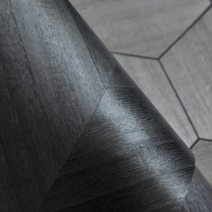 Chevron Veneer - Black