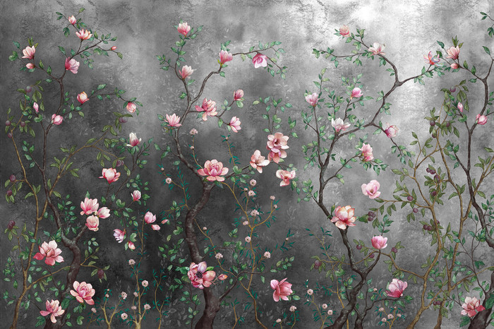 Mural - Growing Magnolias (Per Sqm)