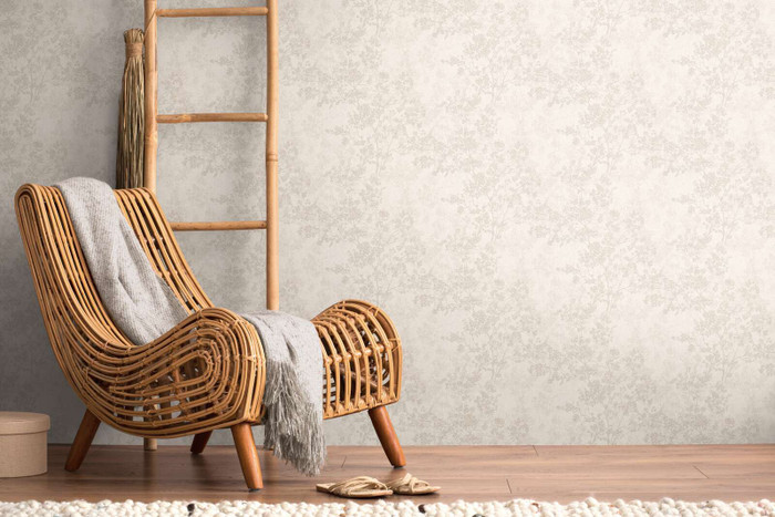 Wonderous Foliage - Beige / Cream