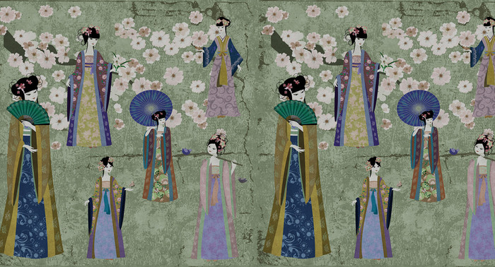 Mural - Kimono 1 (5m X 2.7m)
