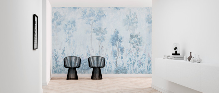 Mural - Morning Vegetation I (Per Sqm)