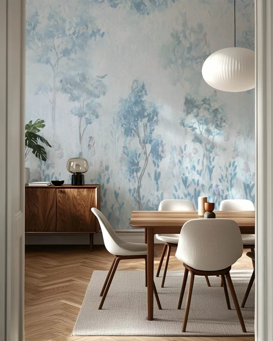 Mural - Morning Vegetation I (Per Sqm)