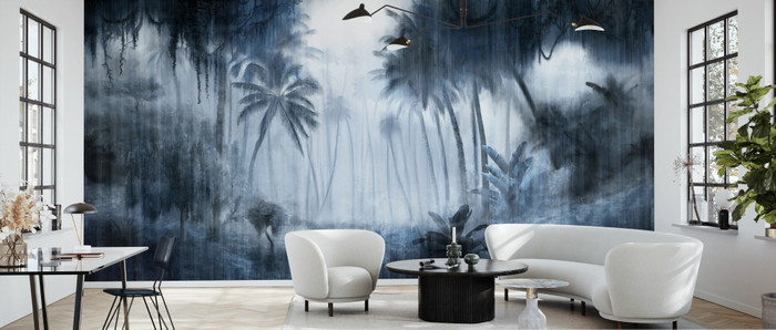 Mural - Definitive Tropical Blue (Per Sqm)