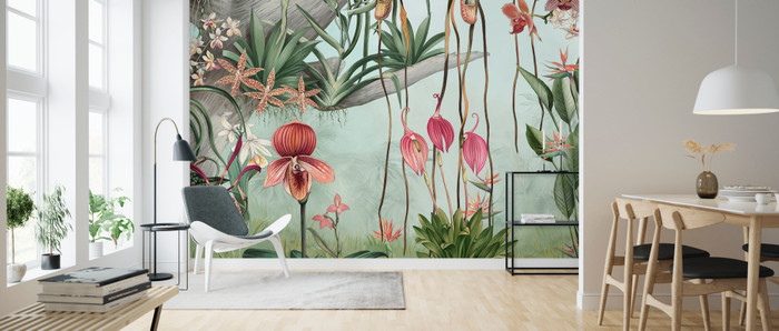 Mural - Orchid Blues (Per Sqm)