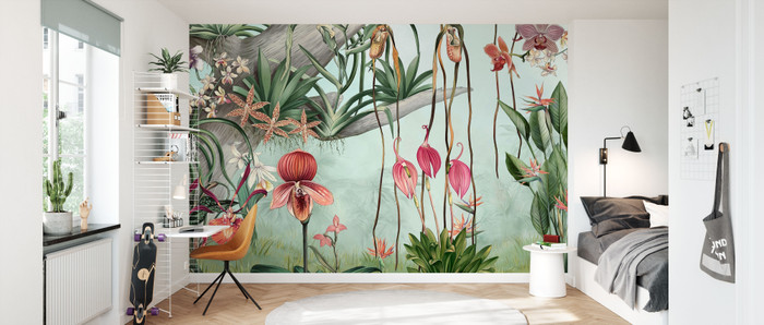 Mural - Orchid Blues (Per Sqm)