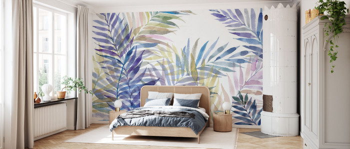 Mural - Tropical Leaves (Per Sqm)