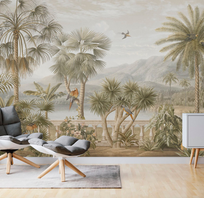 Mural - Tropical Plateau (Per Sqm)