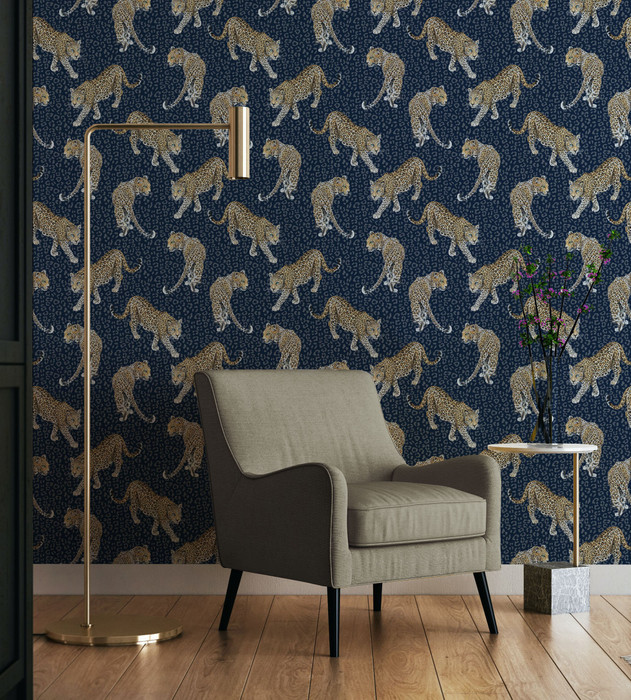 All Over Leopard - Blue All Over Leopard - Blue