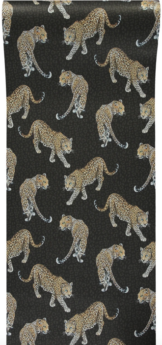 All Over Leopard - Charcoal
