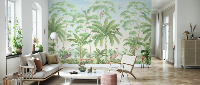 Mural - Monkey Tropical Eden (Per Sqm)