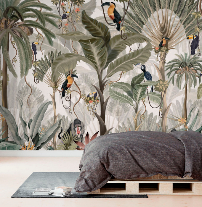 Mural - Exotic Jungle (Per Sqm)