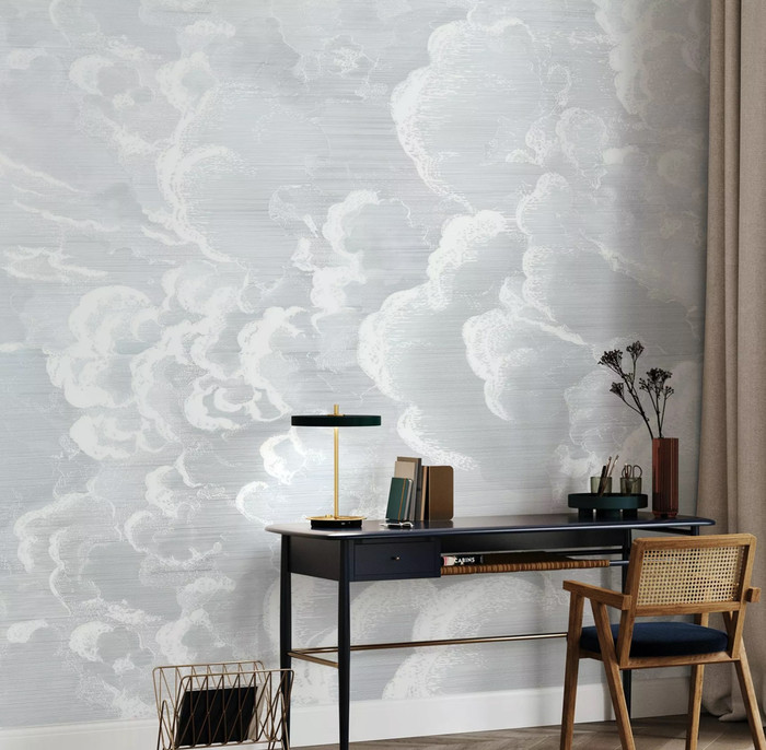 Mural - Cradled In Clouds Blue II (Per Sqm)