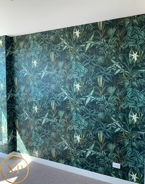 Mural - Madagascar Leaves (1.8m X 2.65m)