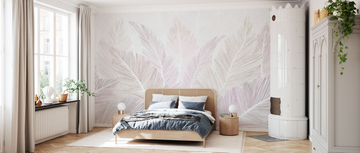 Mural - Leaves Bosom III (Per Sqm)