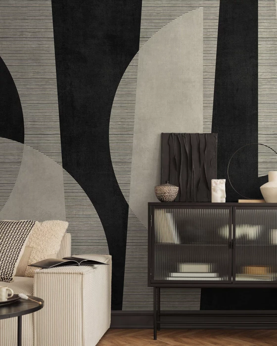 Mural - Ipanema Beach Black (Per Sqm)