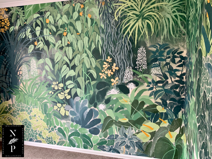 Mural - Tropical Plants (Per Sqm)