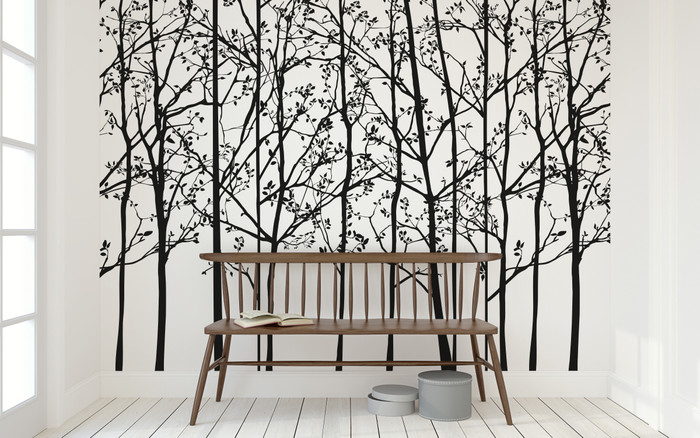 Mural - Silhouette Mono (Per Sqm)