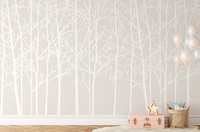 Mural - Silhouette Cream (Per Sqm)