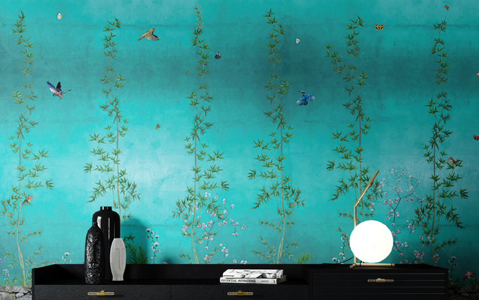 Mural - Chinois Emerald (Per Sqm)