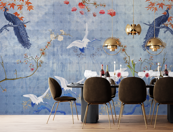 Mural - Delft Blue (Per Sqm)