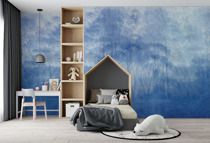 Mural - Blue Forest (Per Sqm)