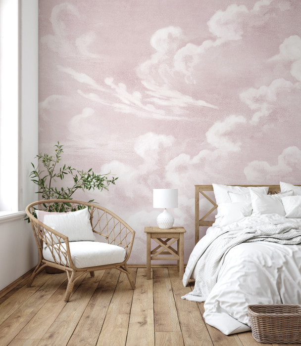 Blush sales pink walls
