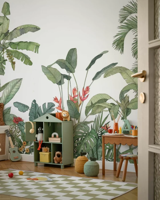Mural - Tropical Foliage (Per Sqm)