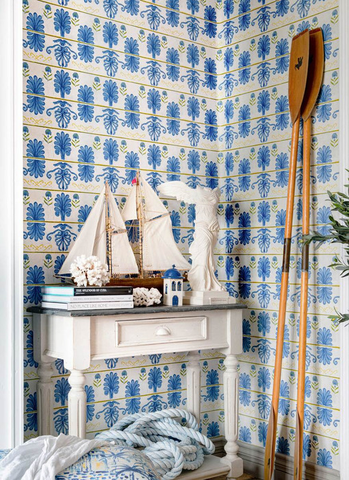 Mykonos Villa Motif - Taupe