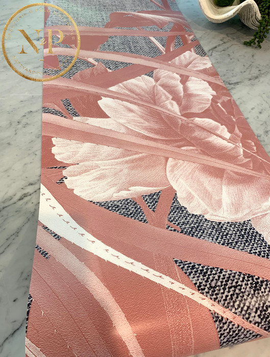 Mural - Peony Summer Dusty Pink (Per Sqm)