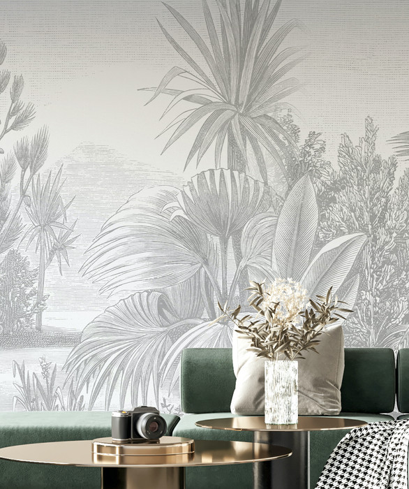 Mural - Toba Jungle Grey (Per Sqm)