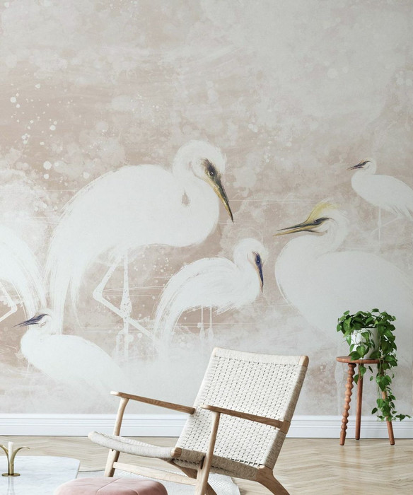 Mural - Heron Beige (Per Sqm)