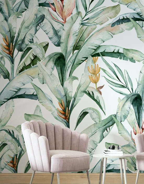 Mural - Banana Palm Leaf (Per Sqm)