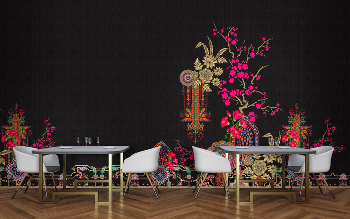 Mural - Oriental Garden 2 (4m x 2.7m)