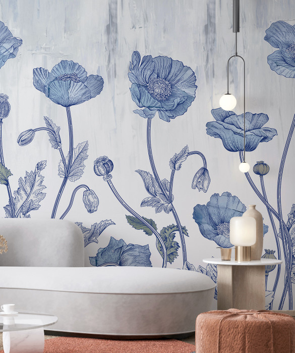 Mural - Belle Floral (Per Sqm)