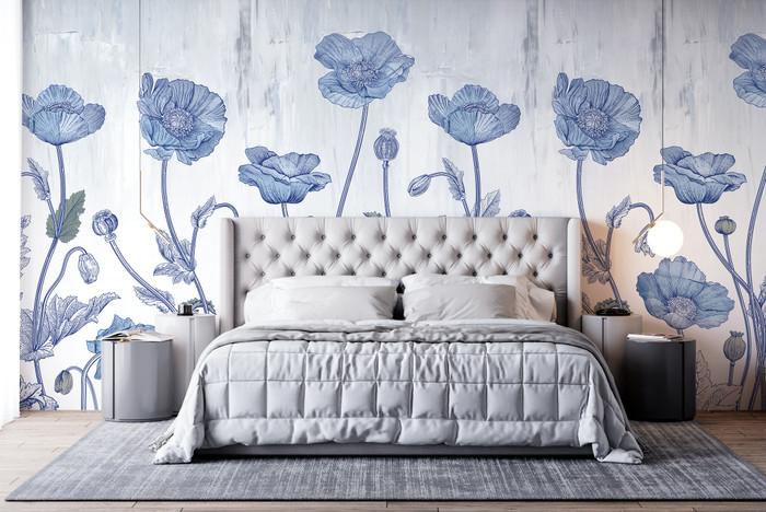 Mural - Belle Floral (Per Sqm)