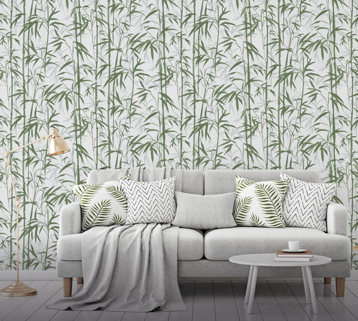 Arthouse Bamboo Wood effect Smooth Wallpaper | DIY at B&Q