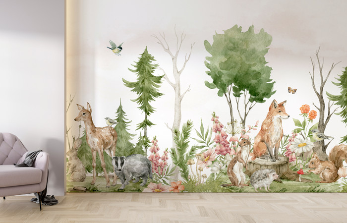 Mural - Journey to The Forest (Per Sqm)