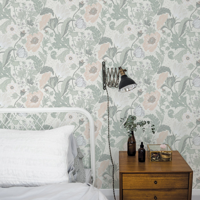 Anemone - White / Light Green