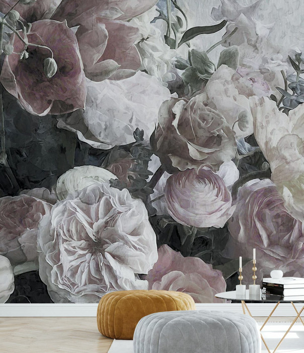 Mural - Ranunculus Flowers (Per Sqm)