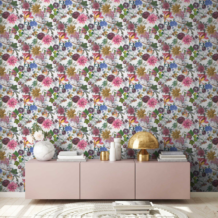 Wall Of Blooms - Multi
