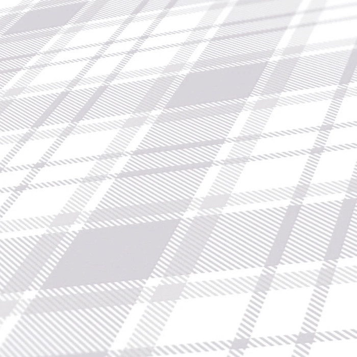 Gingham - White / Grey