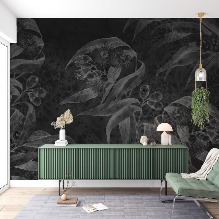 Mural - Eucalypt Black (Per Sqm)