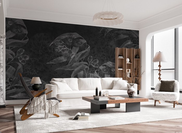 Mural - Eucalypt Black (Per Sqm)