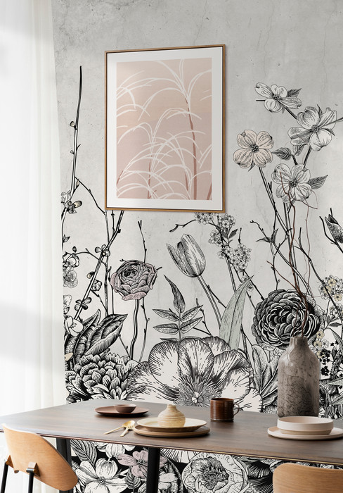 Mural - Rustica Wildflowers (Per Sqm)