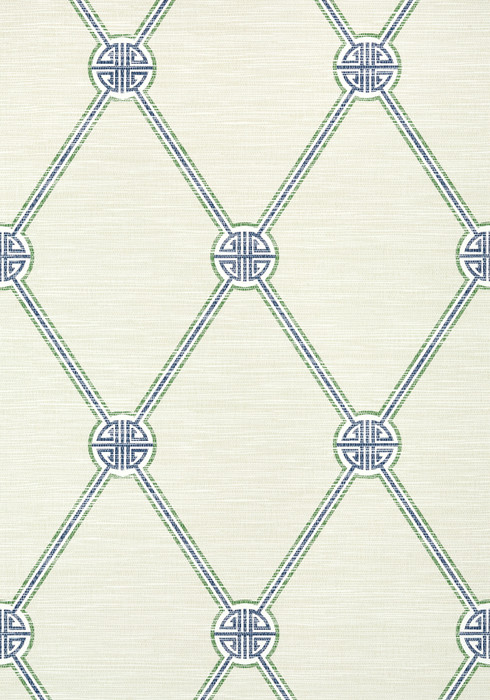 Turnberry Trellis - Beige / Green