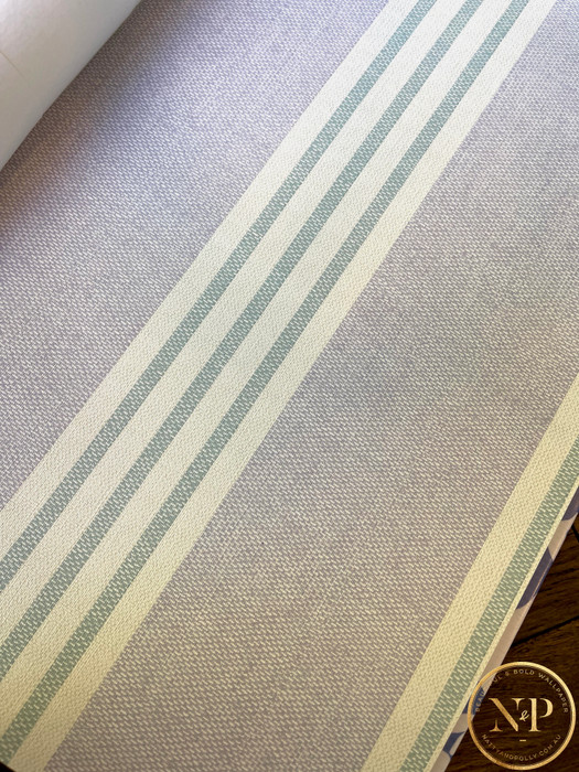 Canvas Stripe - Lavender