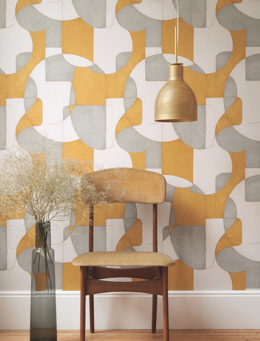 Op'Art - Camel / Black