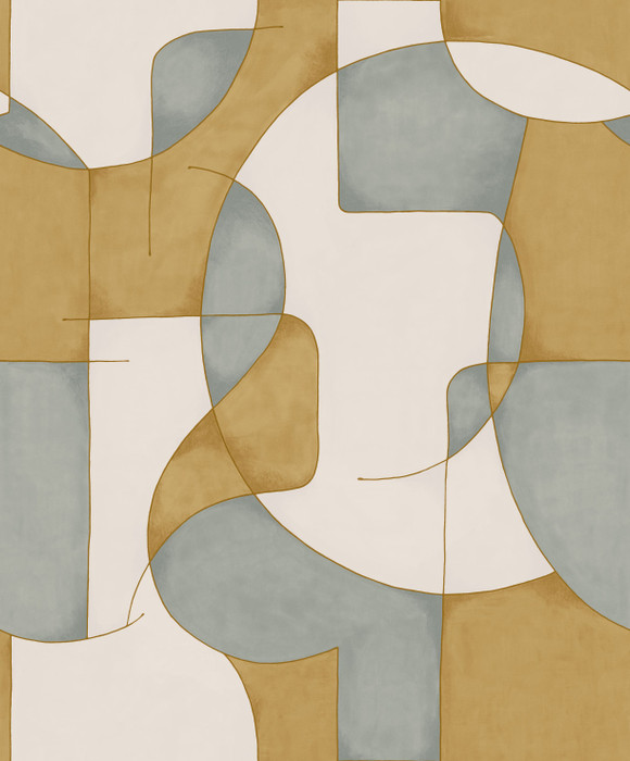 Op'Art - Blue / Orange