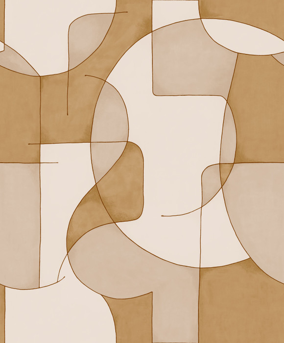 Op'Art - Beige / Orange Op'Art - Beige / Orange