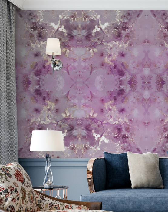 Mural - Opulence Purple (Per Sqm)